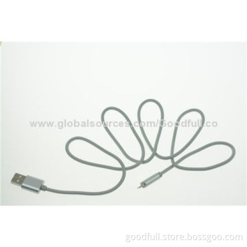 Aluminum Alloy Cable with USB2.0 Interface with RoHS, CE Marks
